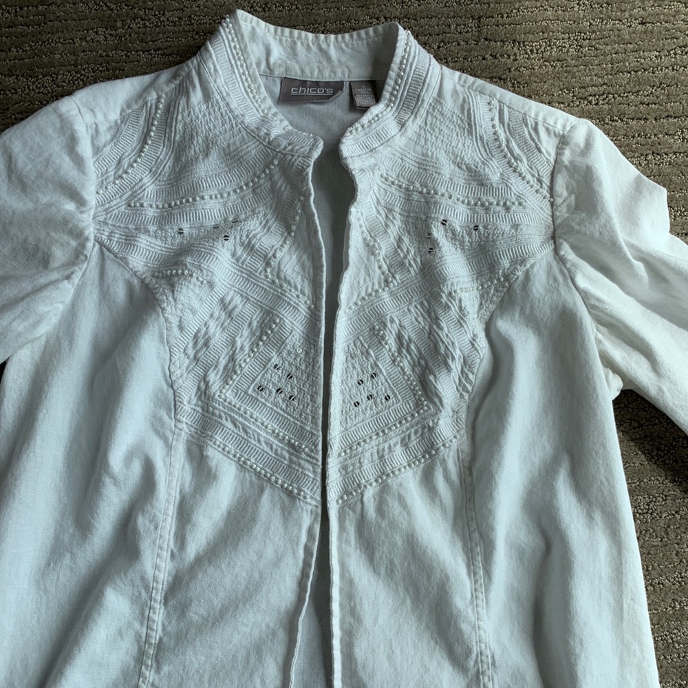 Chico’s jacket size 0